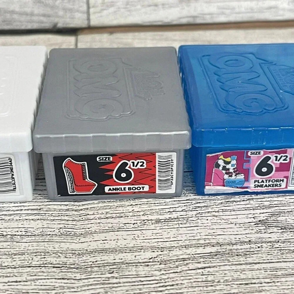 lol Surprise Dolls OMG Empty Shoe Boxes Lot Of 3 - Picture 3 of 7